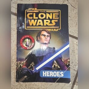 Star Wars The Clone Wars Heroes and Villains Book Softcover 2009